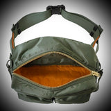 PORTER YOSHIDA & CO: "TANKER" WAISTBAG  (SAGE GREEN)