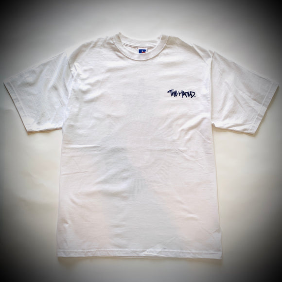 THE HATED SKATEBOARDS: BRITISH TRANSPORT POLICE TEE (WHITE) 