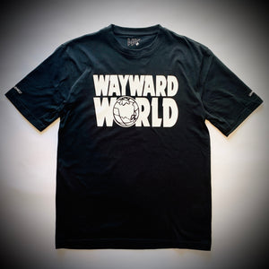 WAYWARD LONDON: WAYWARD WORLD TEE (BLACK)